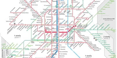 Варшава превоз картицу