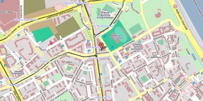 Карта Стари град Варшава Пољска